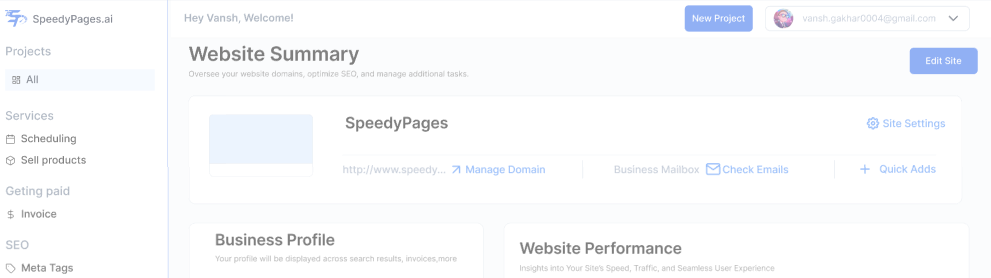 Dashboard Customization